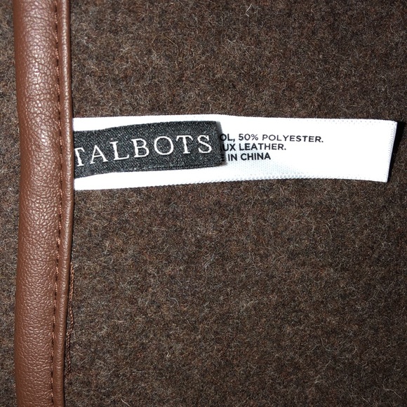 Talbots Reversible Ruana - Picture 7 of 8